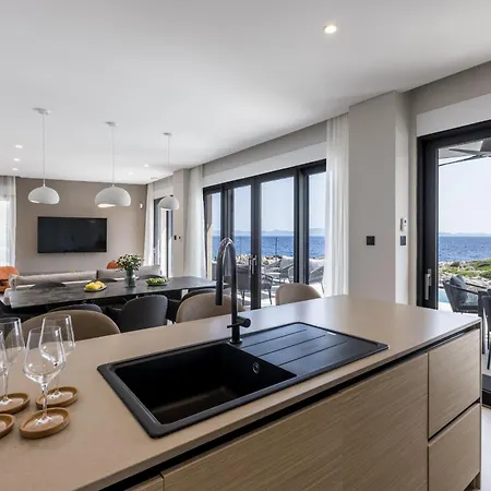 Modern Mare At Sea In Peljesac *